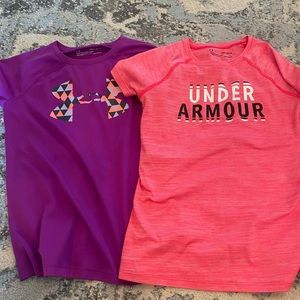Girls under armour medium EUC